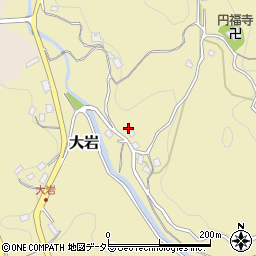 大阪府茨木市大岩1215周辺の地図