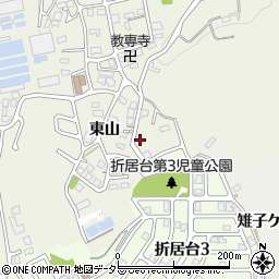 京都府宇治市宇治東山61-2周辺の地図