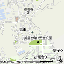 京都府宇治市宇治東山61-11周辺の地図