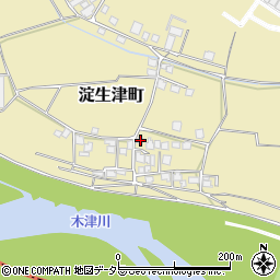 京都府京都市伏見区淀生津町350周辺の地図