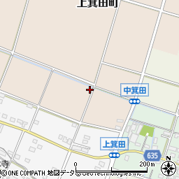 三重県鈴鹿市上箕田町周辺の地図