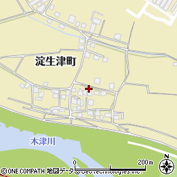 京都府京都市伏見区淀生津町342周辺の地図