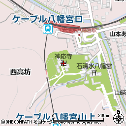 神応寺周辺の地図