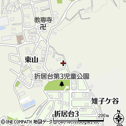 京都府宇治市宇治東山61-16周辺の地図