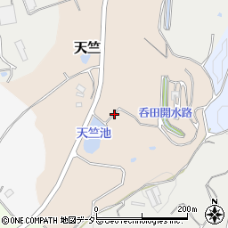愛知県常滑市天竺周辺の地図