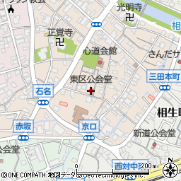 東区公会堂周辺の地図