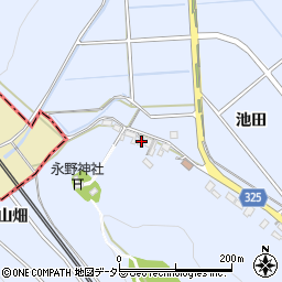 愛知県額田郡幸田町永野池田148周辺の地図