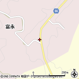 岡山県加賀郡吉備中央町富永1426周辺の地図