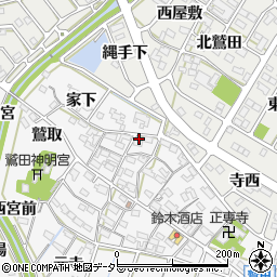 愛知県額田郡幸田町菱池寺西13周辺の地図