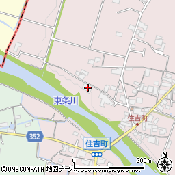 兵庫県小野市住吉町497周辺の地図