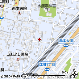 島本町役場　大薮浄水場周辺の地図