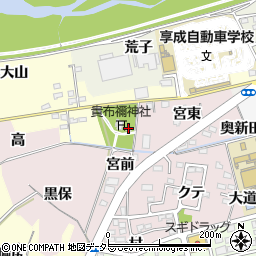 愛知県西尾市伊藤町宮前3周辺の地図