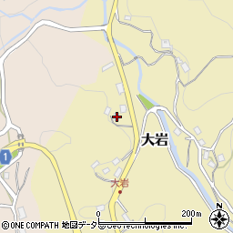 大阪府茨木市大岩195周辺の地図