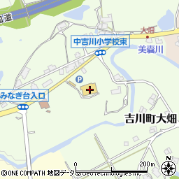 兵庫県三木市吉川町大畑475周辺の地図