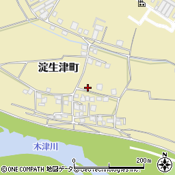 京都府京都市伏見区淀生津町311周辺の地図