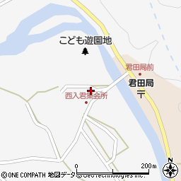 広島県三次市君田町西入君31周辺の地図
