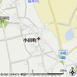 兵庫県小野市小田町1792周辺の地図
