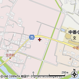 兵庫県小野市住吉町578-1周辺の地図