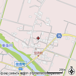 兵庫県小野市住吉町703周辺の地図