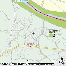 兵庫県小野市久保木町587周辺の地図