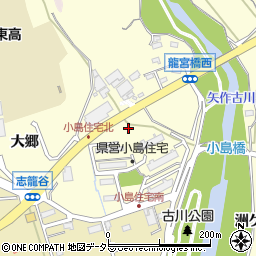 愛知県西尾市小島町（大迫間）周辺の地図