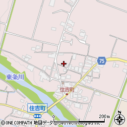 兵庫県小野市住吉町702周辺の地図