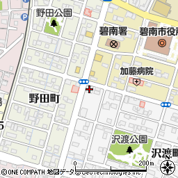 西尾信用金庫碧南支店周辺の地図