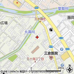 八木木材産業株式会社　ＳＢＳマイホームセンター　藤枝展示場周辺の地図