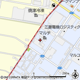 株式会社天神屋　静岡工房周辺の地図