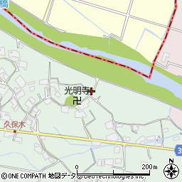 兵庫県小野市久保木町529周辺の地図
