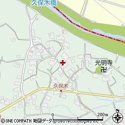 兵庫県小野市久保木町589周辺の地図