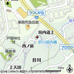 兵庫県川辺郡猪名川町肝川122周辺の地図