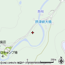 大阪府高槻市原58周辺の地図