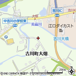 兵庫県三木市吉川町大畑955周辺の地図