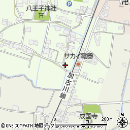 兵庫県小野市河合西町271周辺の地図