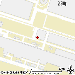 愛知県碧南市浜町周辺の地図