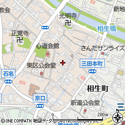 兵庫県三田市三田町12周辺の地図