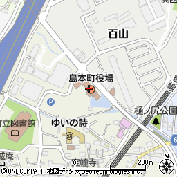 大阪府島本町（三島郡）周辺の地図