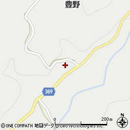 岡山県加賀郡吉備中央町豊野2796周辺の地図