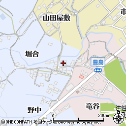 愛知県新城市川田堀合26周辺の地図
