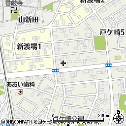 デイリーストア西尾戸ケ崎店周辺の地図