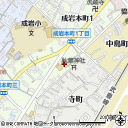 愛知トヨタ自動車半田成岩店周辺の地図