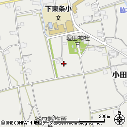 兵庫県小野市小田町1396周辺の地図