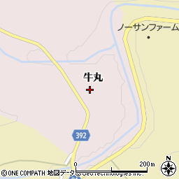 愛知県新城市竹ノ輪牛丸169-2周辺の地図