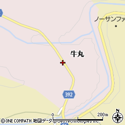 愛知県新城市竹ノ輪牛丸140周辺の地図