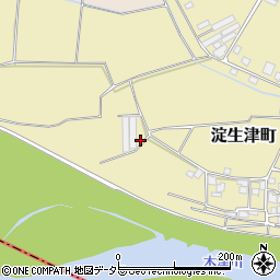 京都府京都市伏見区淀生津町490周辺の地図