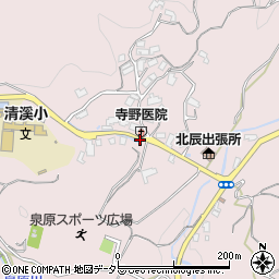 寺野医院周辺の地図