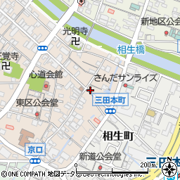 冨田権治・精肉店周辺の地図