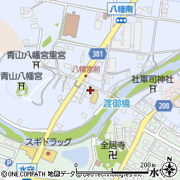静岡県藤枝市八幡92周辺の地図