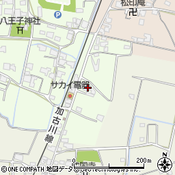 兵庫県小野市河合西町284周辺の地図